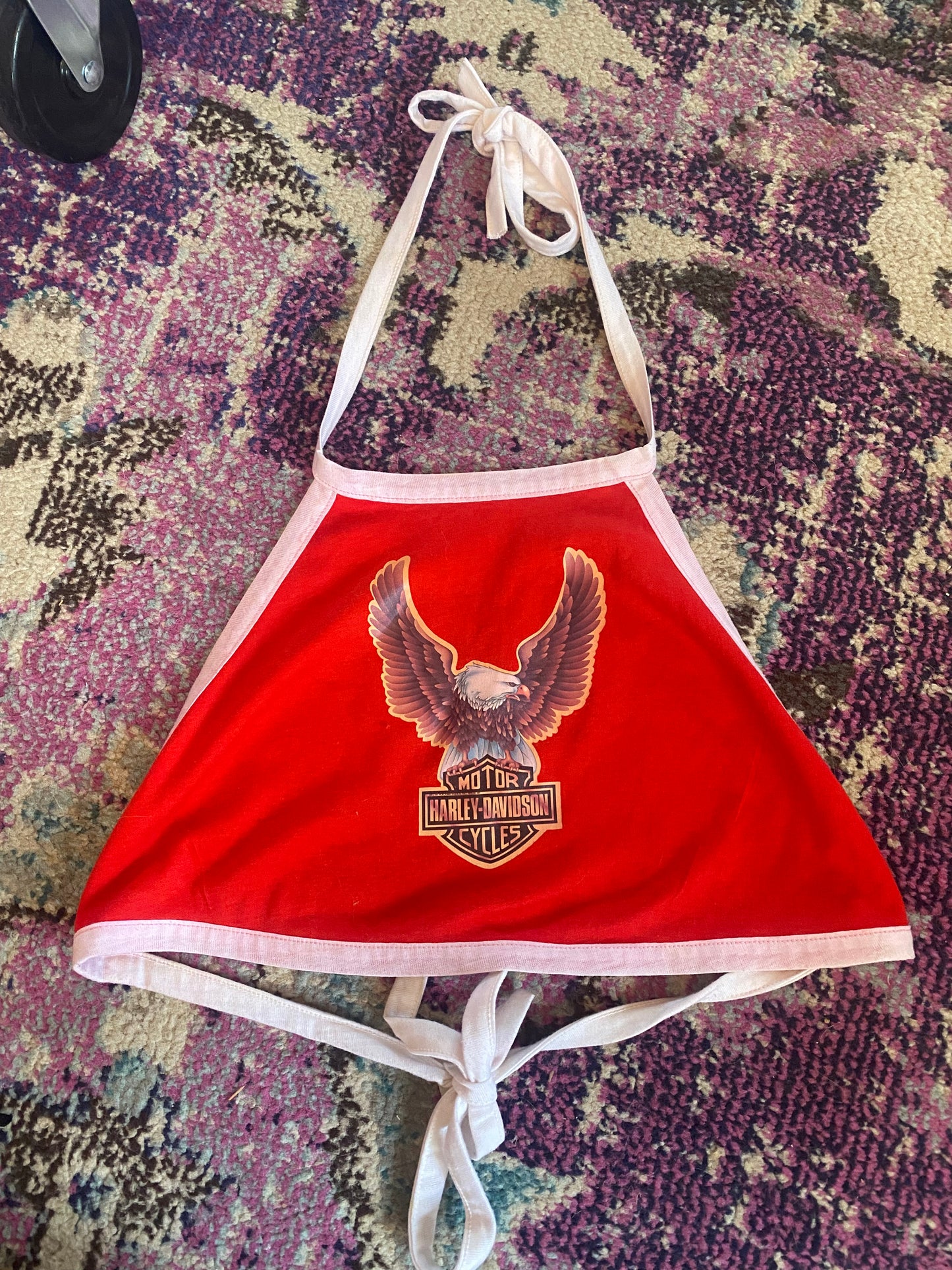 1970s Harley Davidson Halter Top