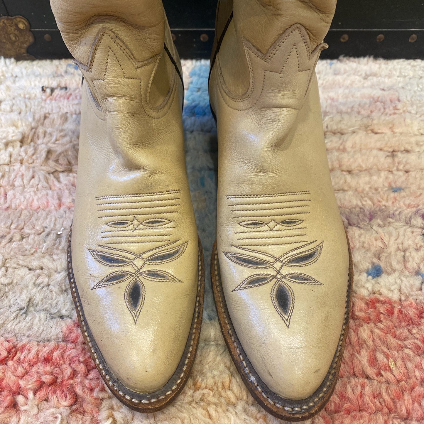 1970s Butterfly Cowboy Boots