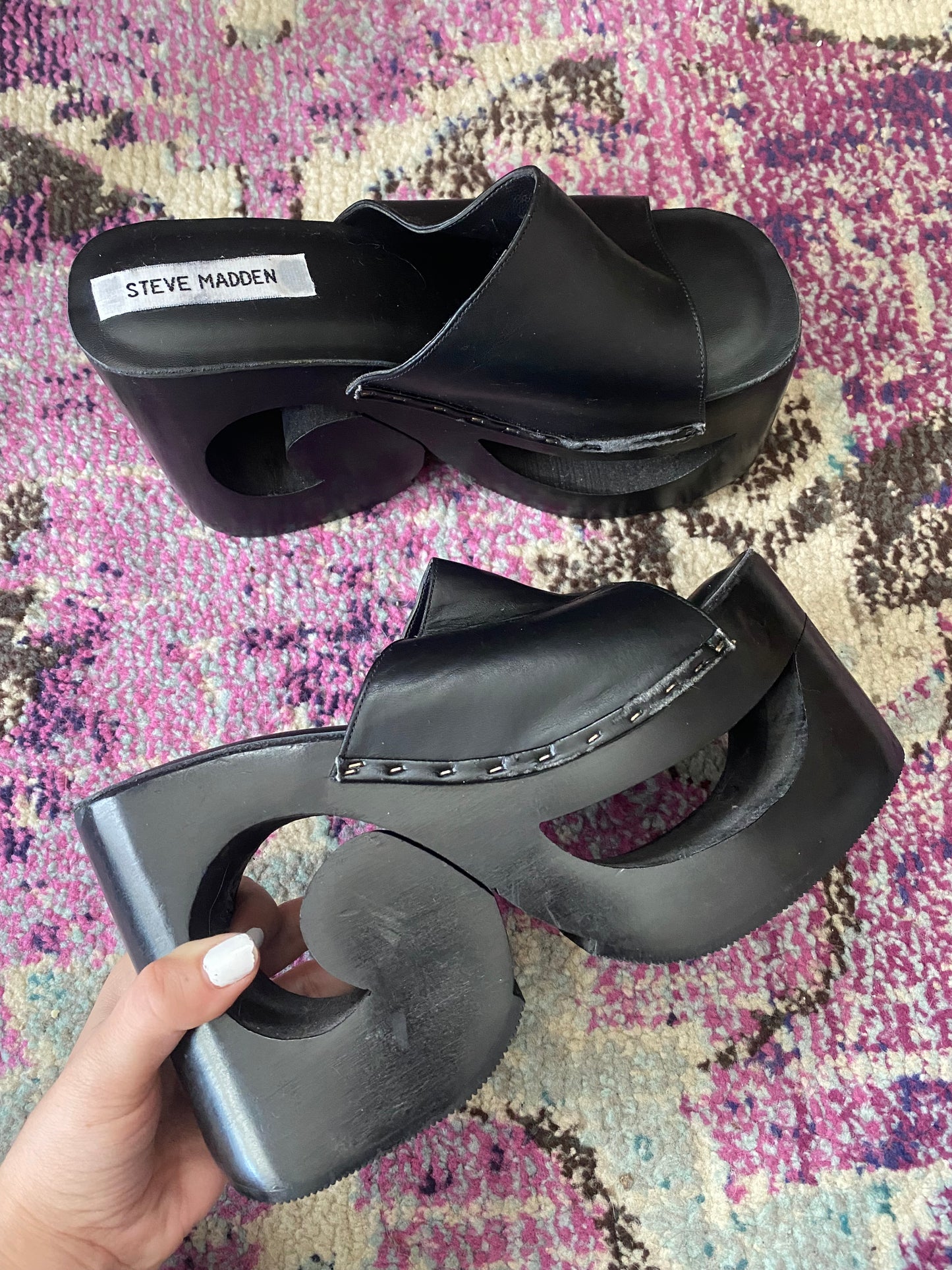 1990s Steve Madden Funky Platforms